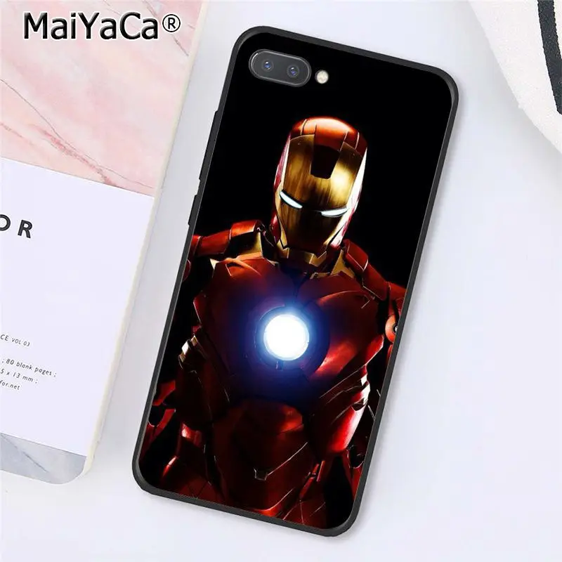MaiYaCa фильма «Дэдпул»; рубашки Железный человек с принтами "Marvel", "Мстители", Чехол для телефона для huawei смартфона Honor 8X9 10 20 Lite 7A 5A 7C 10i 20i View20 - Цвет: A5