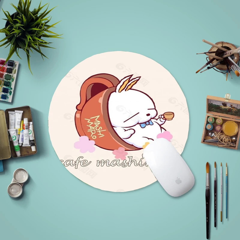 

MRGLZY cartoon animation small mouse pad mouse pad custom computer office writing desk pad game custom keyboard pad desk