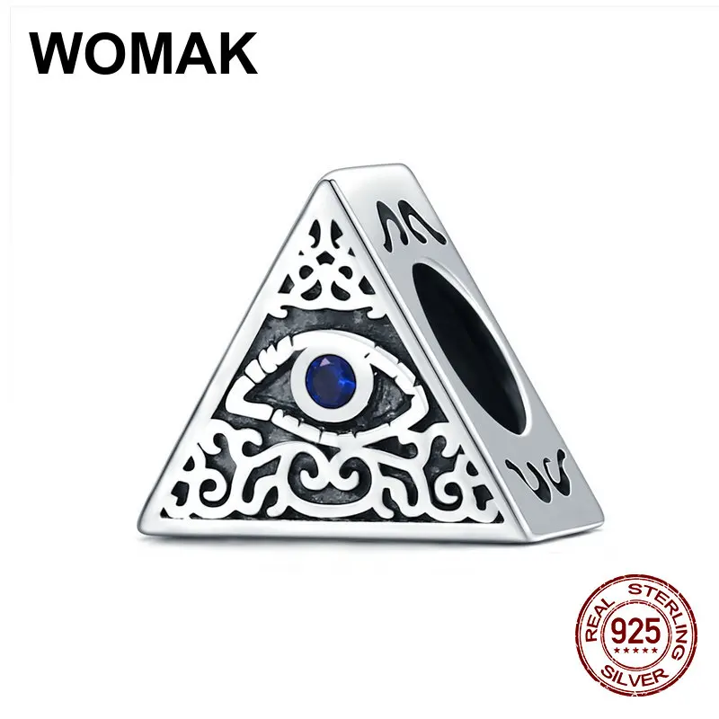 Новинка 100% серебряные бусины 925 пробы очаровательный браслет с дьявольским