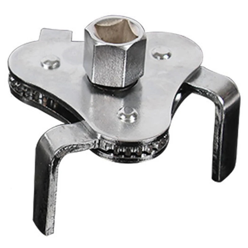 

Adjustable Car Oil Filter Wrench Tool With 3 Jaw Remover Tool Two Way Oil Filter Wrench Tool For Car Truck Repair Tool 60-125mm