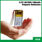 3,7 v 100mAh Rc игрушки, Rc машинки Bluetooth динамик, Bluetooth гарнитура, цифровые продукты литий-полимерный аккумулятор 401020