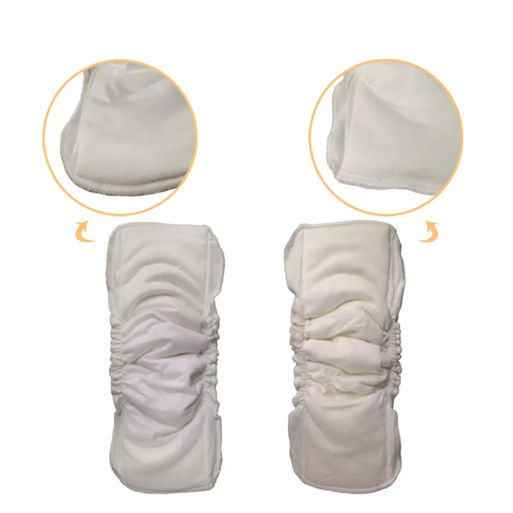 

Infant Soft Change 5 Layers Diapers Bamboo Insert Pad Charcoal Nappy Reusable Mat Super Absorption Elastic Breathable Diaper
