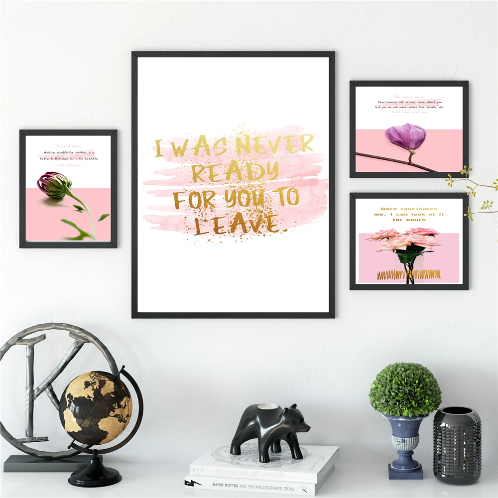 Оригинальная матерчатая постер из шелковой ткани розовый цветок тюльпана розы