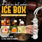 3D 4-hole Ice Ball Maker 4-hole Ice Box съемные крышки силиконовая форма для льда