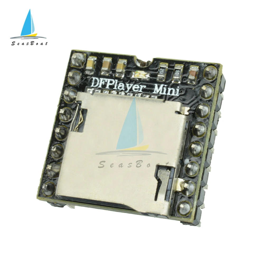 DFPlayer мини mp3 плеер модуль MP3 голосовое декодирование плата Sup порт ing TF карта u диск