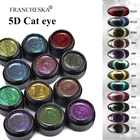 Гель-лак для ногтей глаз кошки 13 видов цветов Galaxy 5D, УФ-гель кошачий глаз, быстросохнущий, долговечный, блестящий гель для ногтей TSLM1