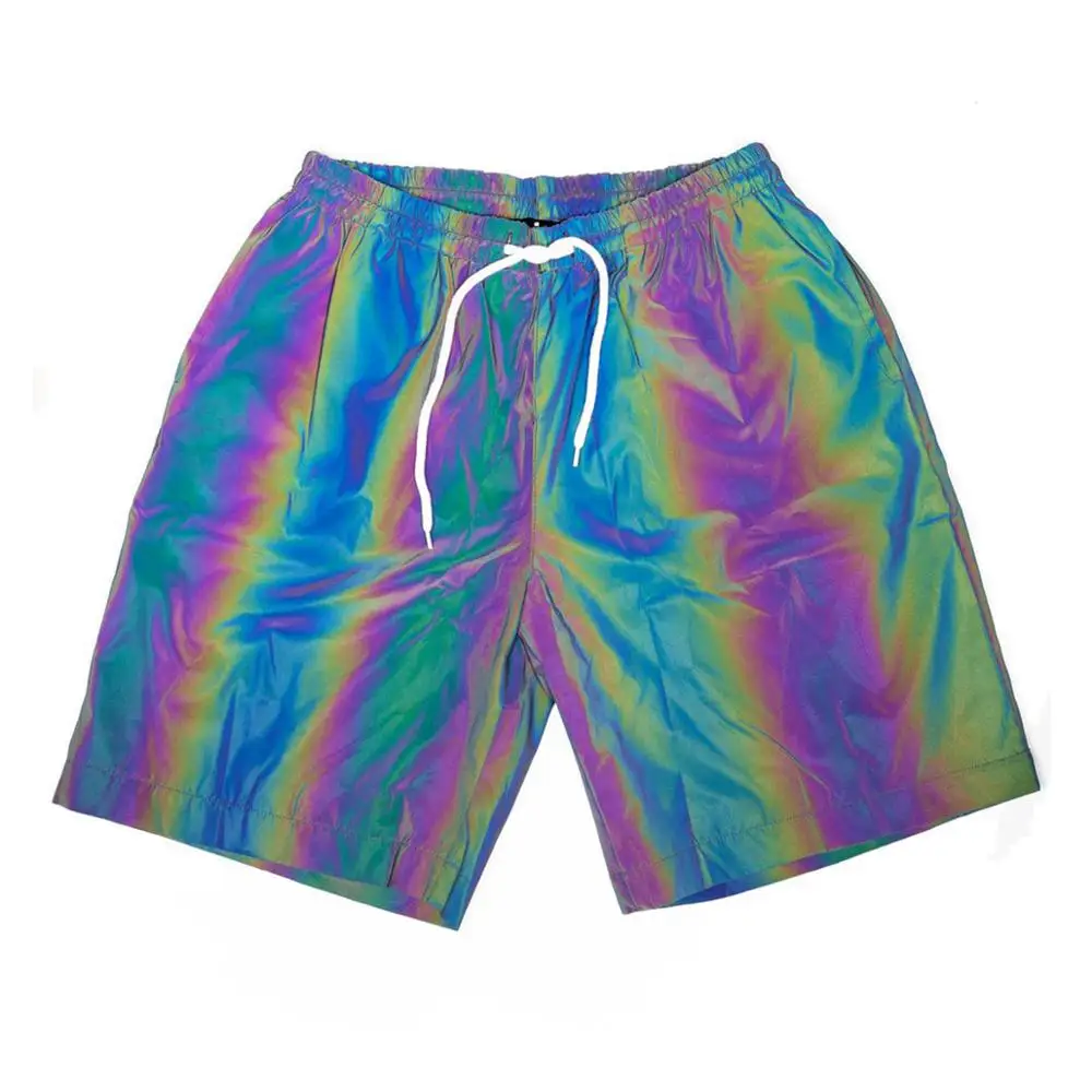 Брюки мужские светоотражающие радужные без капюшона и ветровка LBP8008|Защитный