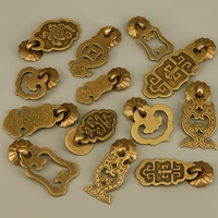 1x chinese style cabinet pulls brass puxadores para moveis tiradores para cajones kitchen cupboard handle drawer knobs hardware