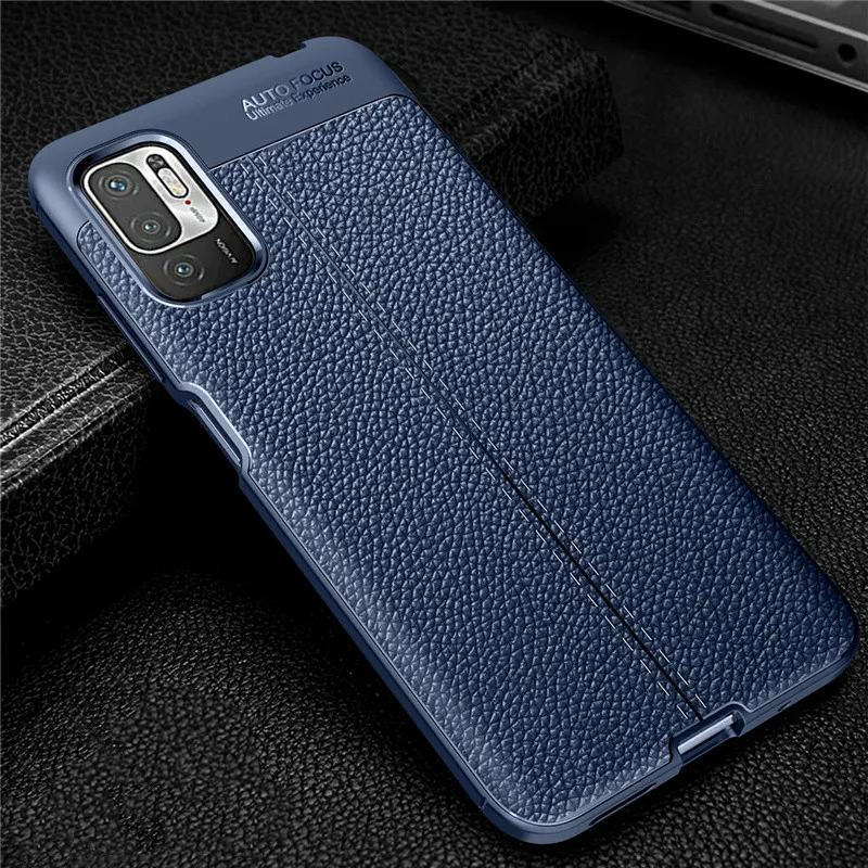 For Cover Xiaomi Redmi Note 10T Case For Redmi Note 10T Capas Back Bumper TPU Soft Leather For Fundas Redmi Note 10 5G 10T Cover