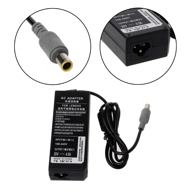 

85DC 90W Power Supply AC Adapter AU Cord Charger For IBM ThinkPad Laptop