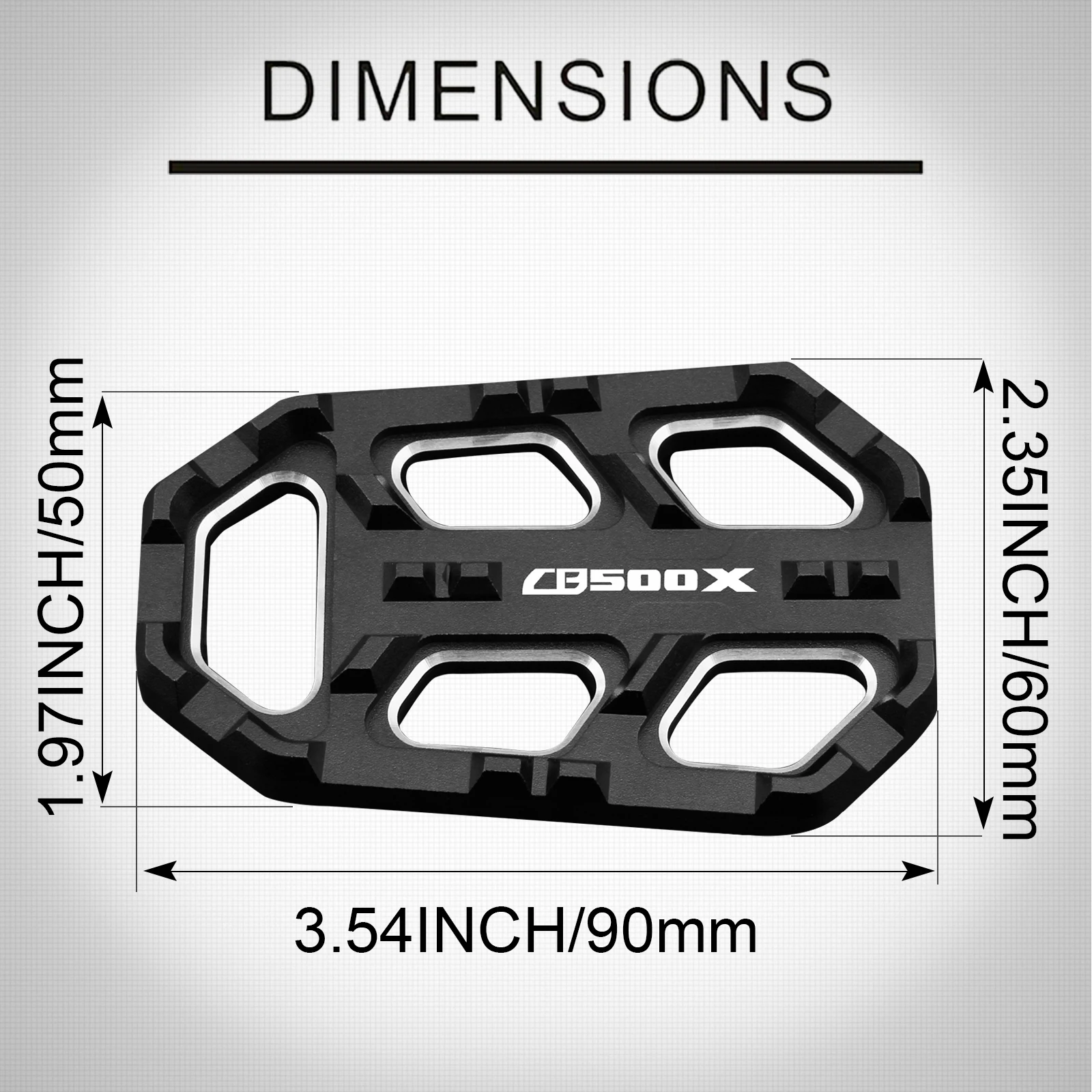 Подходят для Honda CB500X cb500 x CB500 X 2015-2020 2016 2017 2018 2019 высококачественные алюминиевые CNC
