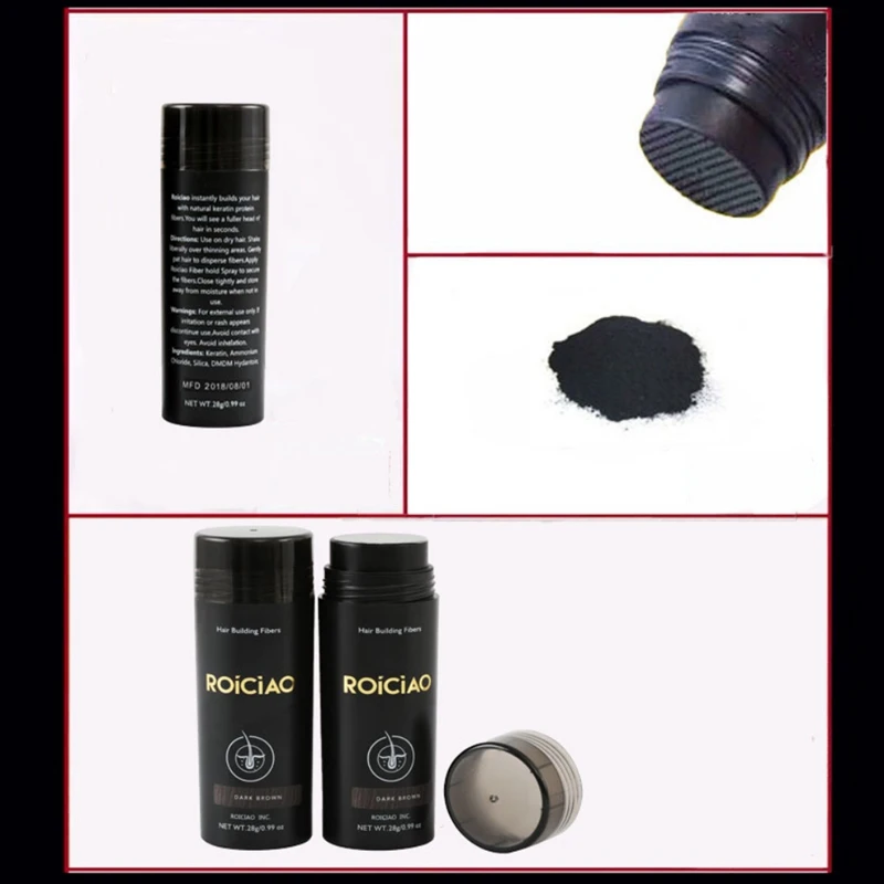 

Thinning Hair Powder Volumizing Based hair growth Applicator Spray Hair Loss Product Hair Building Fibers Hair Loss Concealer