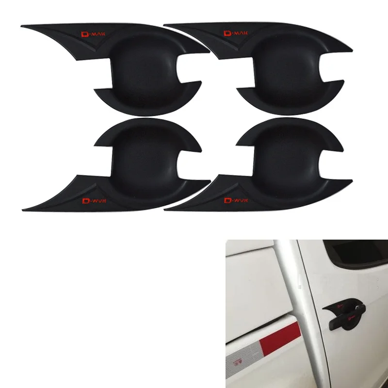 Декоративные детали дверные ручки Крышка чаши обшивка крышки подходит для ISUZU D MAX