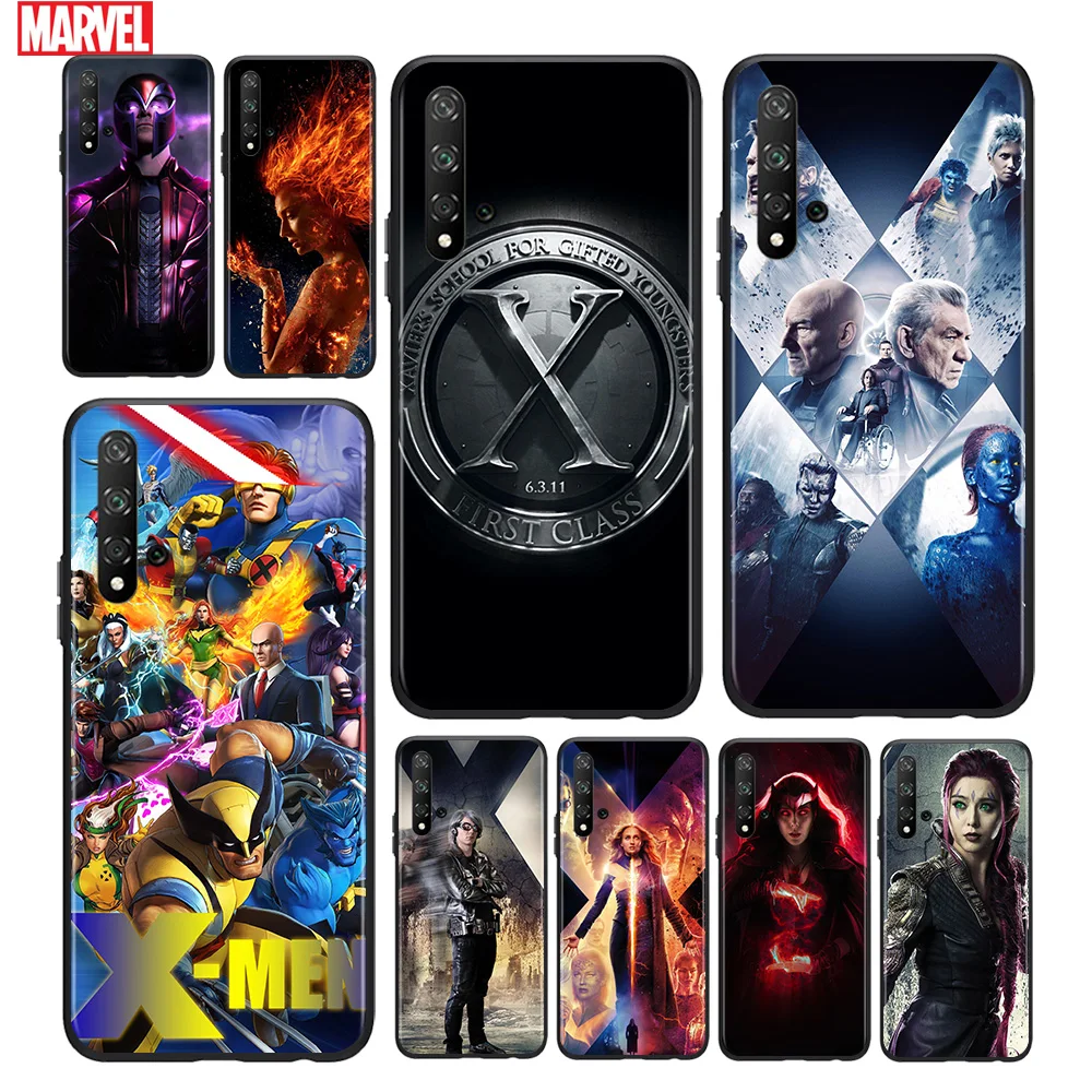 

Marvel Superhero X-men For Huawei Honor 10 20 30 10i 20i 30i 10X V20 V30 20S 30S 30i X10 Pro Lite Black Silicone Soft Phone Case