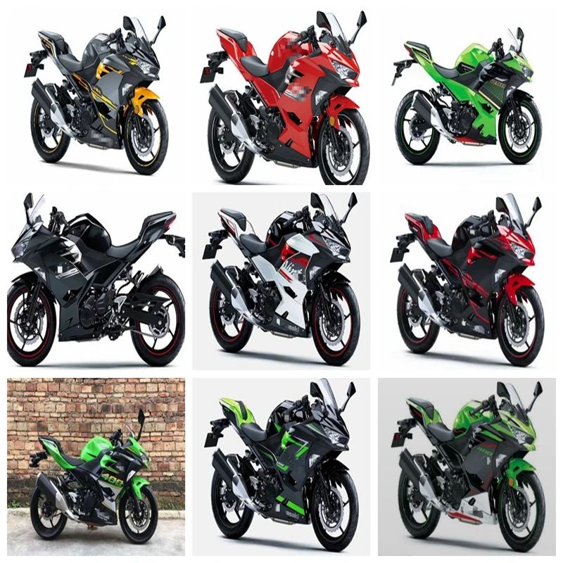 

Kawasaki Xiaorenzhe 400 Ex400 ZX-4R 18-21 Full-Body Case Enclosure Guard Board Full Car Shell