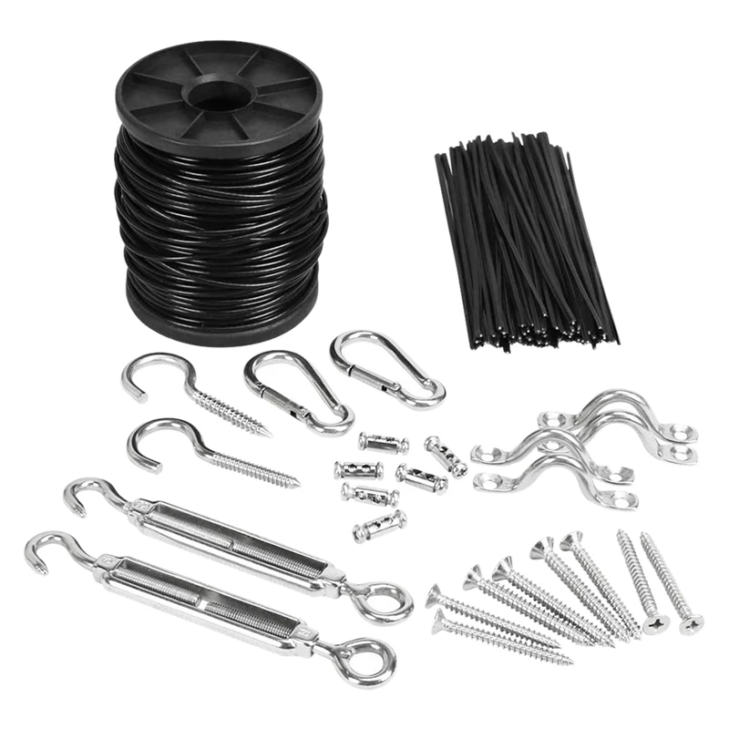 

Комплект для подвешивания световой гирлянды, комплект подвесок из нержавеющей стали для круглых осветительных приборов, для кафе, футов