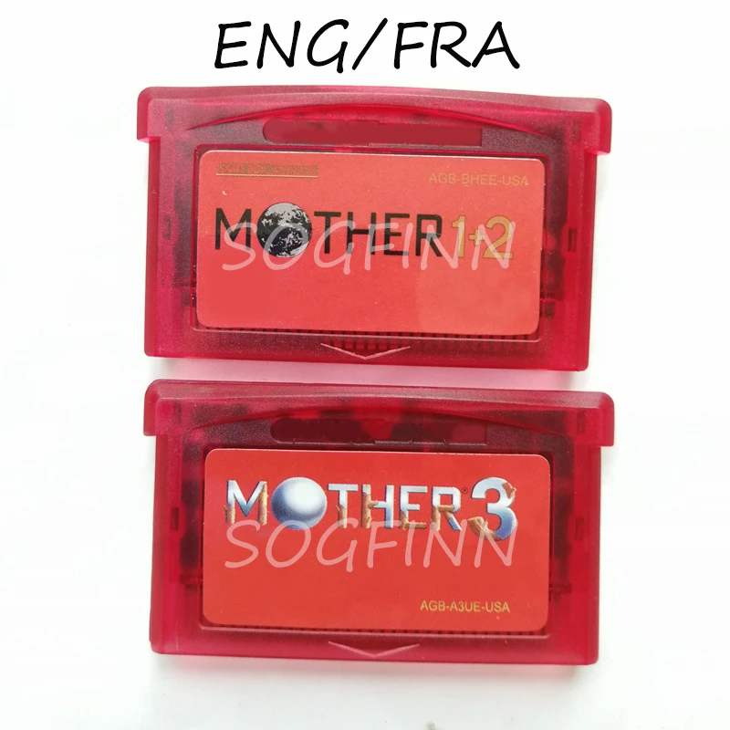 Картриджи для игровой консоли Mother 1 2 3 серии Red Shell ENG/FRA 32 бит аксессуары