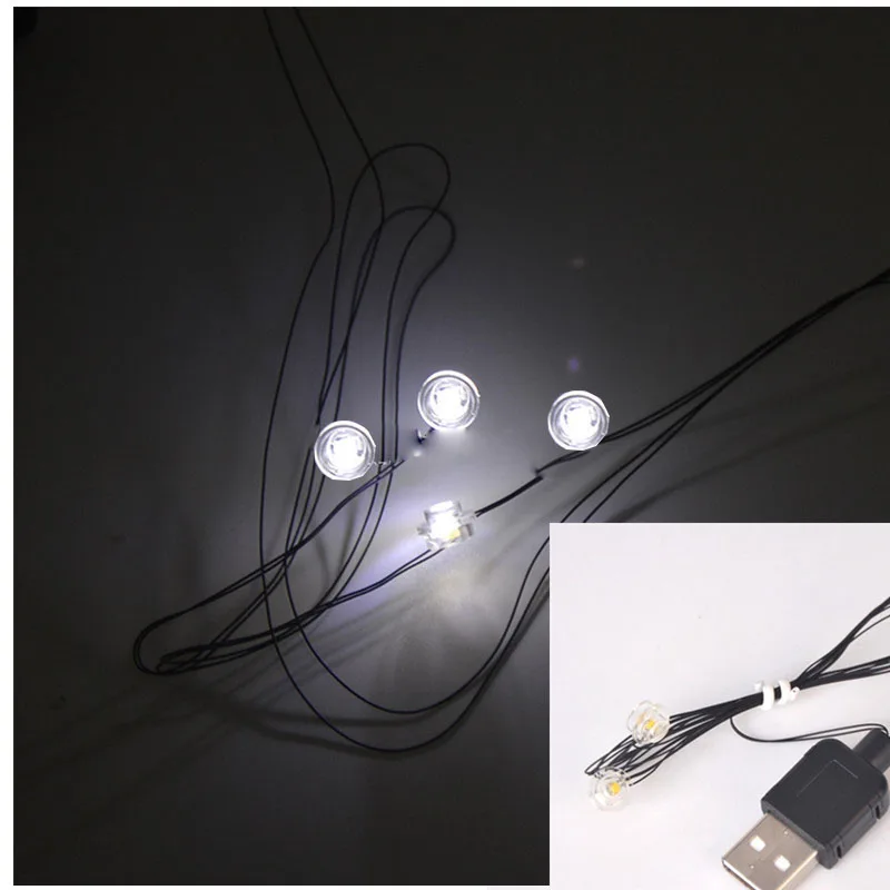 Комплект для подсветки с USB-разъемом конструктора LEGO 76240 (модель в комплект не