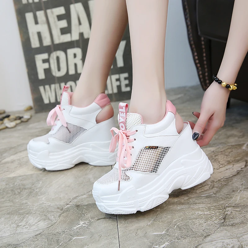 Белые туфли Новинка весна-лето 2019 женская повседневная обувь в Корейском стиле