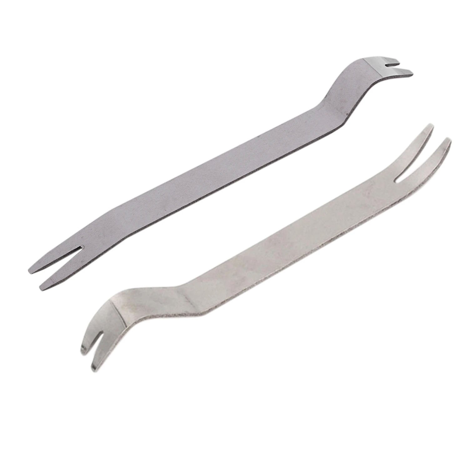 

Silver The Metal Plate Crowbar Car Audio Dismounting Door Trim Buckle Screwdriver Pry Installation Tool