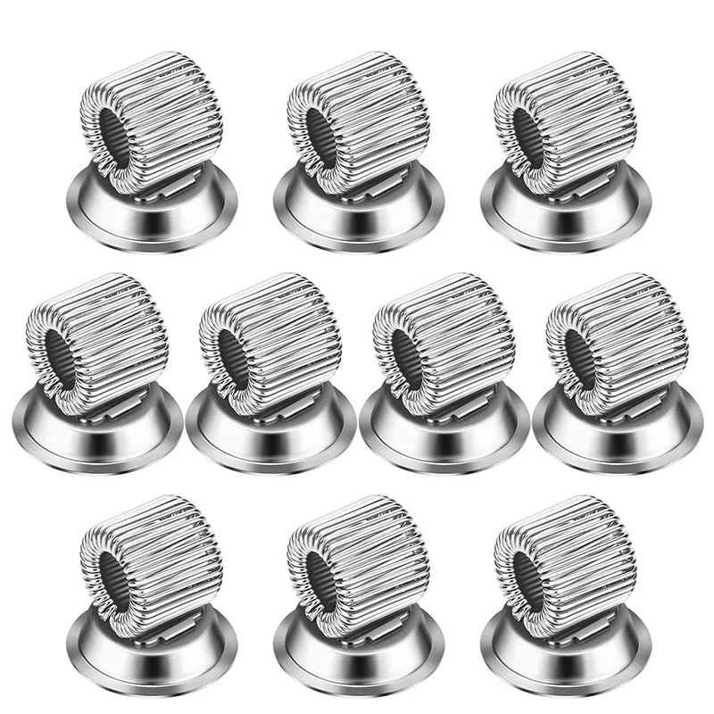 

10 шт., металлические держатели для ручек