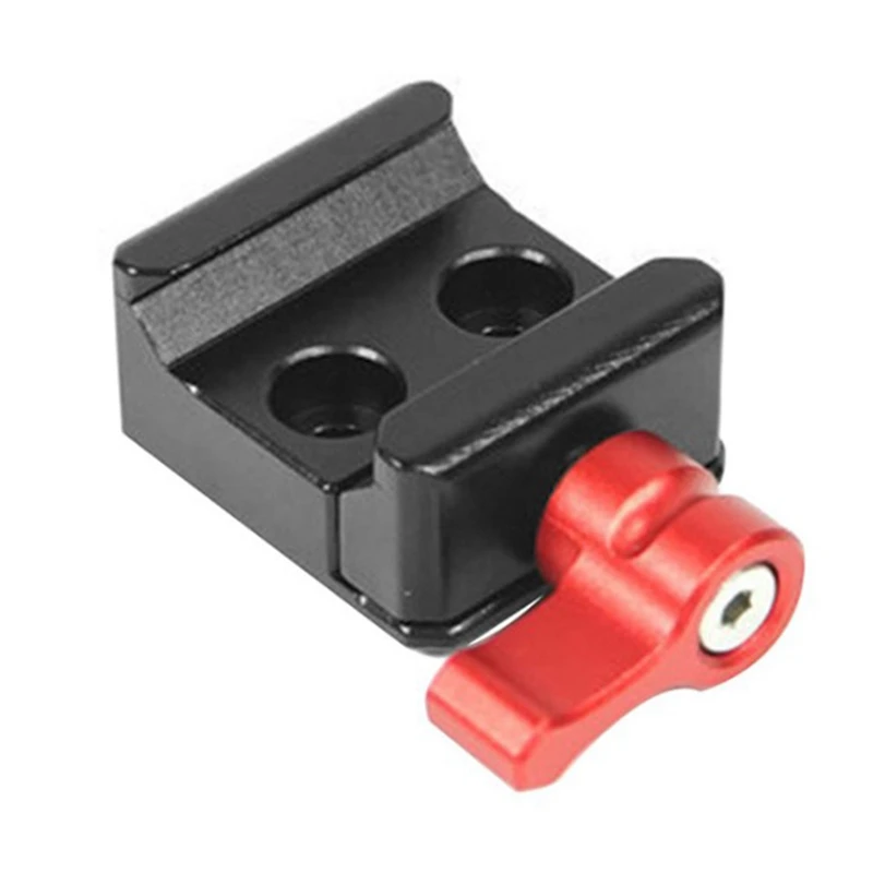 

Алюминий микрофон из сплава адаптер пластина 1/4 винт-адаптер с наружной резьбой модуль расширения для Ronin RS2 RSC2 ручной шарнирный стабилизато...