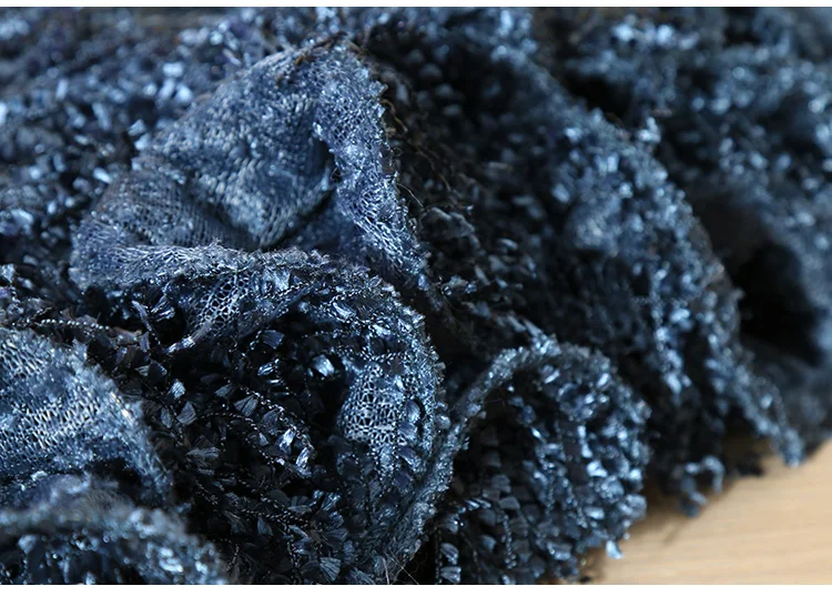 

Autumn Blue Knitted Sweater Women Elegant V-neck Long Sleeve Tassel pull femme nouveaute 2019