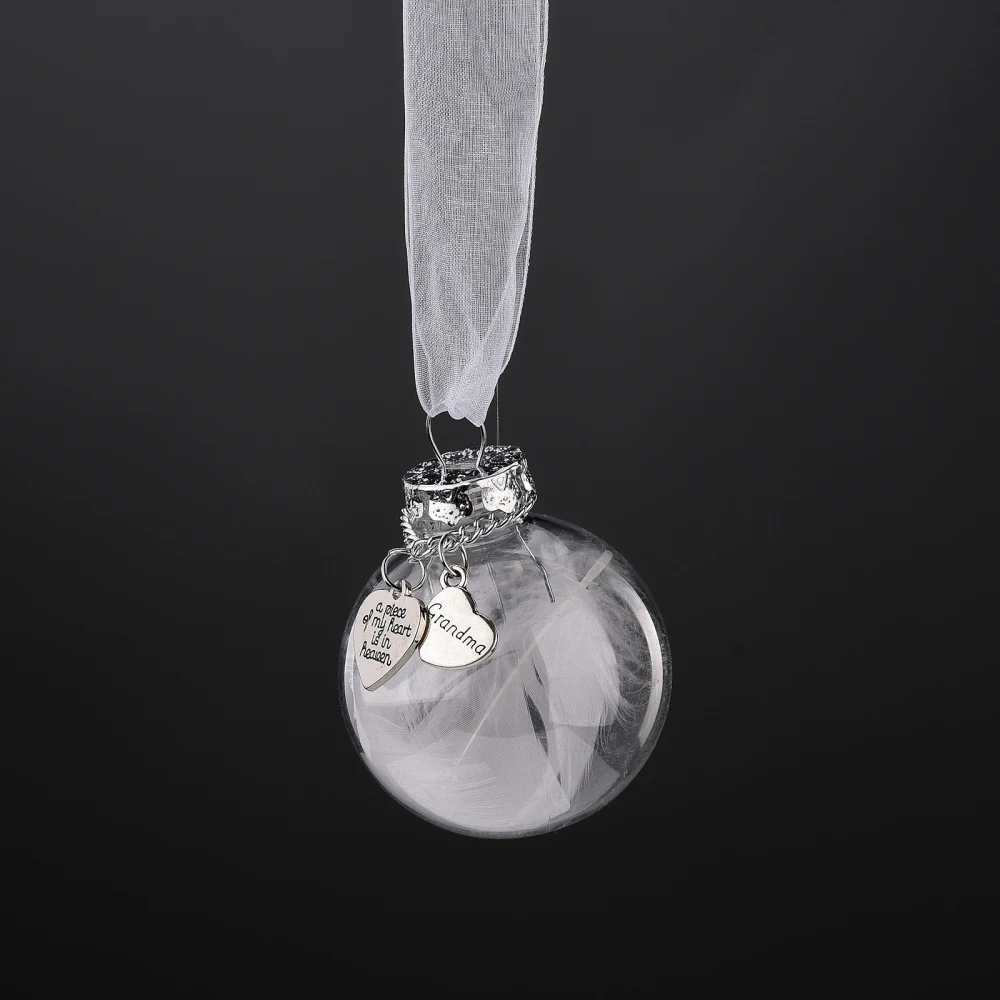 

Круглый юбилейный мяч для бадминтона, памятный подвесной орнамент «сделай сам» для вечеринки, рождественский подарок, 40 см перо в форме сер...