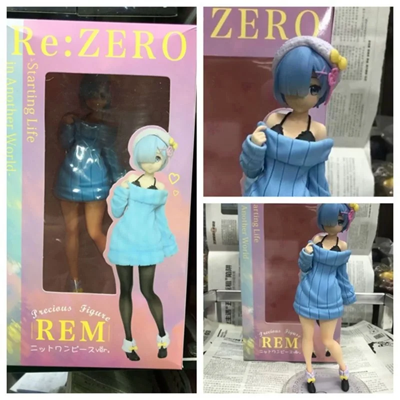 

2021 Newest Figures Re:Life In A Different World From Zero Anime Rem Cartoon Figure 24cmanime Figure Cartoon