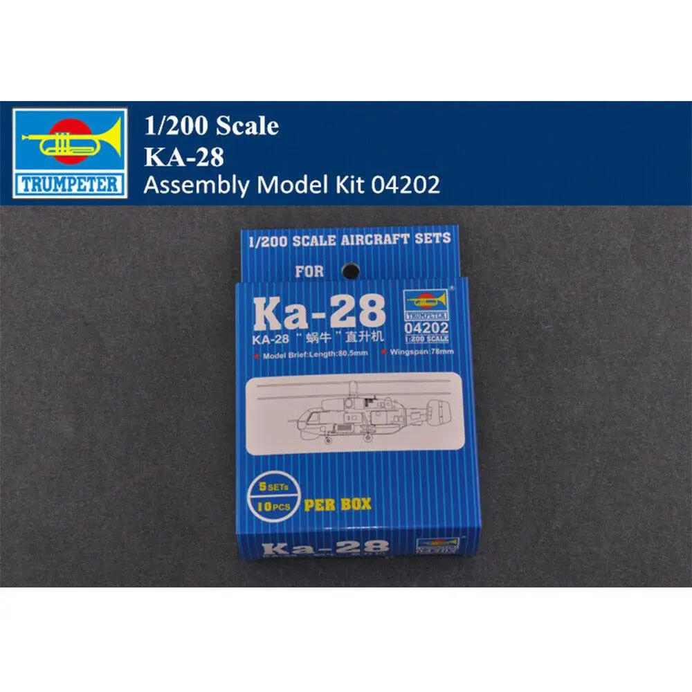 

Trumpeter 1/200 04202 KA-28 Helix Helicopter Military Aircraft Assembly Model
