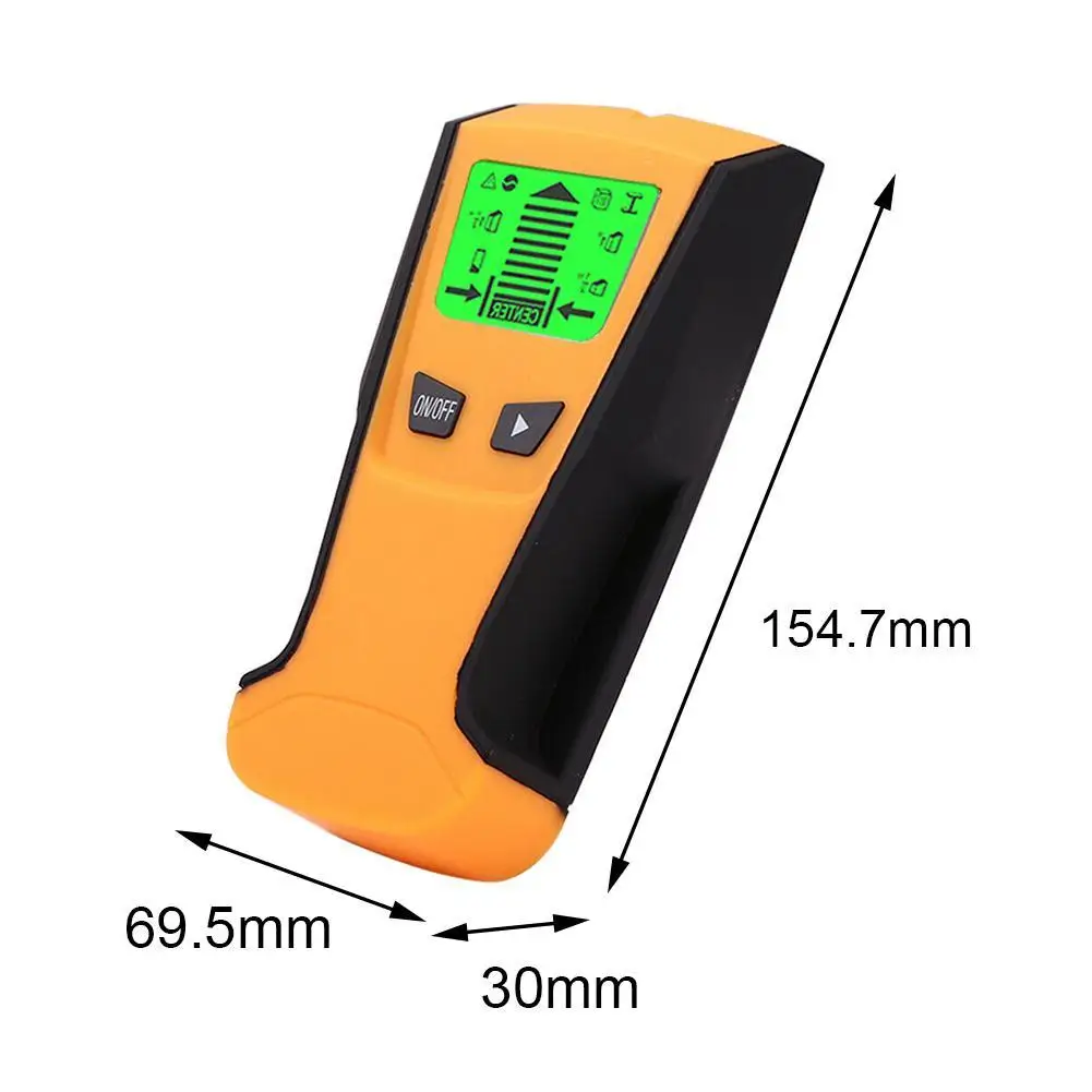 

3 in 1 Metal Detector Finder Wood Studs Detector Voltage Detector Wall Wire Scanner Detect Live Wall P2S9