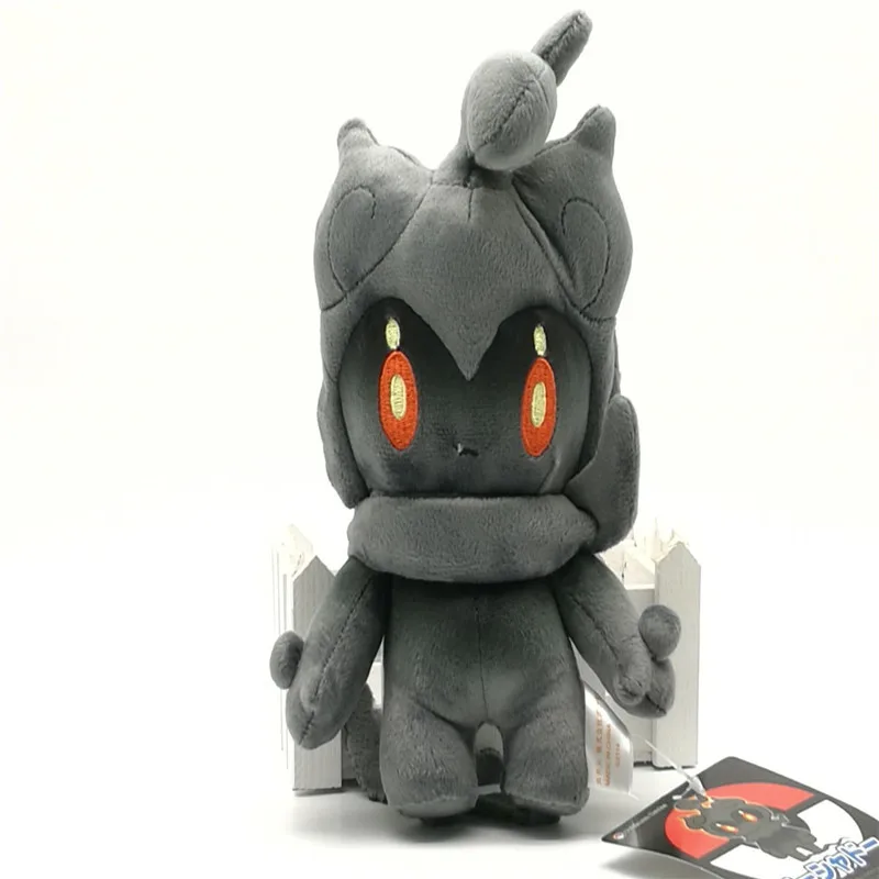 25 см Peluche аниме игрушка Marshadow Ghost чучела животных плюшевая игрушка|Персонажи