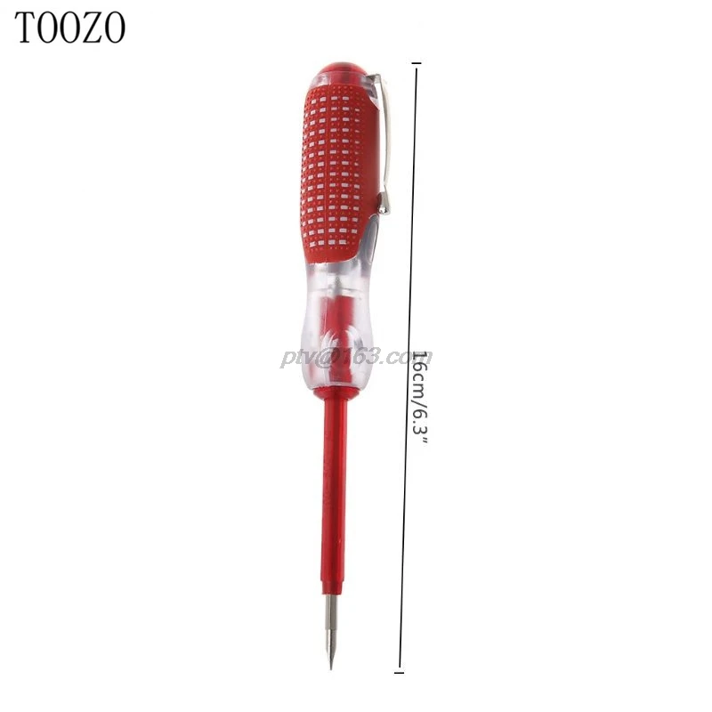 

100-500V Voltage Indicator Cross & Slotted Screwdriver Electric Test Pen Durable Insulation Electrician Home Tool