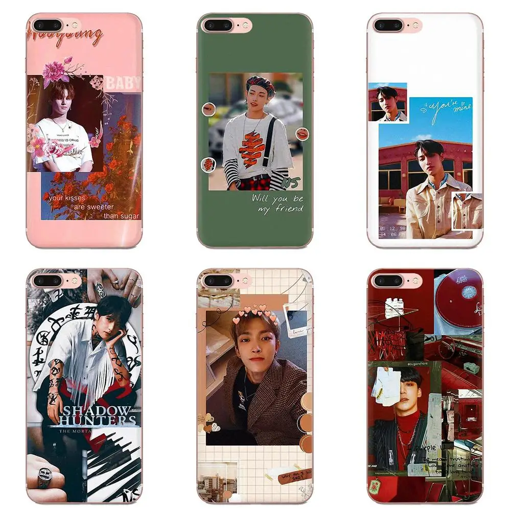 Мягкий ТПУ модный для Xiao mi 3 4 4C 4i 5 5s 5X6 6X8 SE Pro Lite A1 Max x 2 Note Ateez|Чехлы-накладки| |