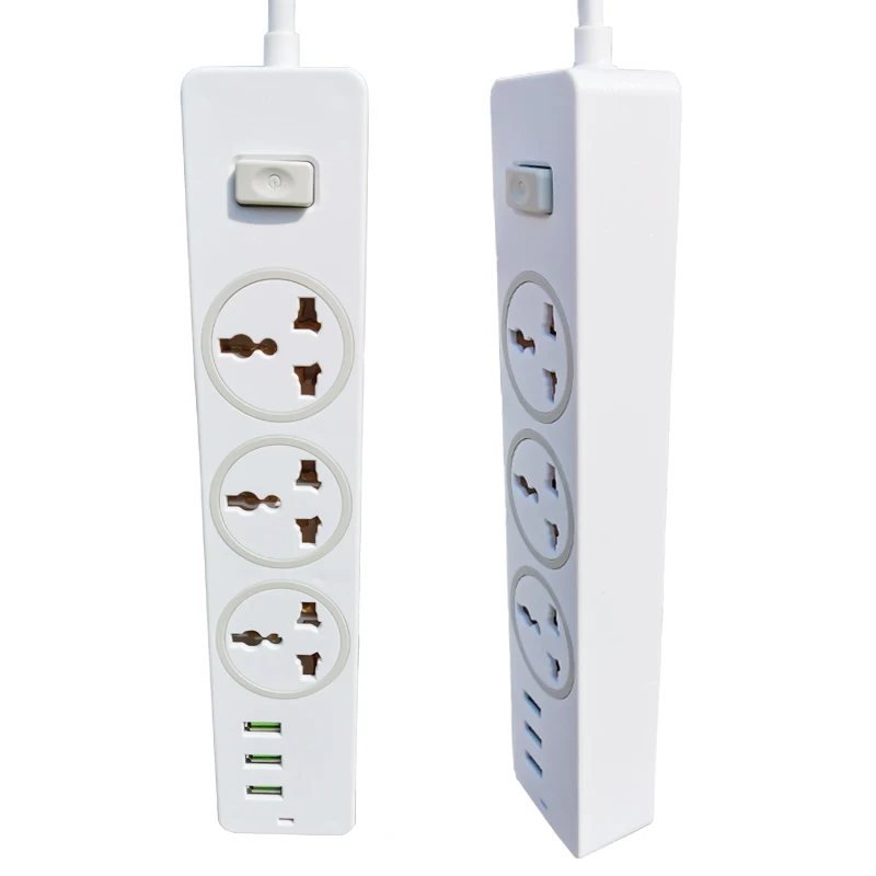 Штепсельная Вилка европейского стандарта 2 м удлинитель универсальная лента