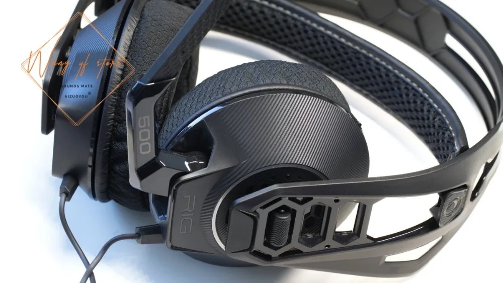 Супер толстые мягкие подушечки для ушей из пены памяти Plantronics RIG 500 PRO гарнитуры