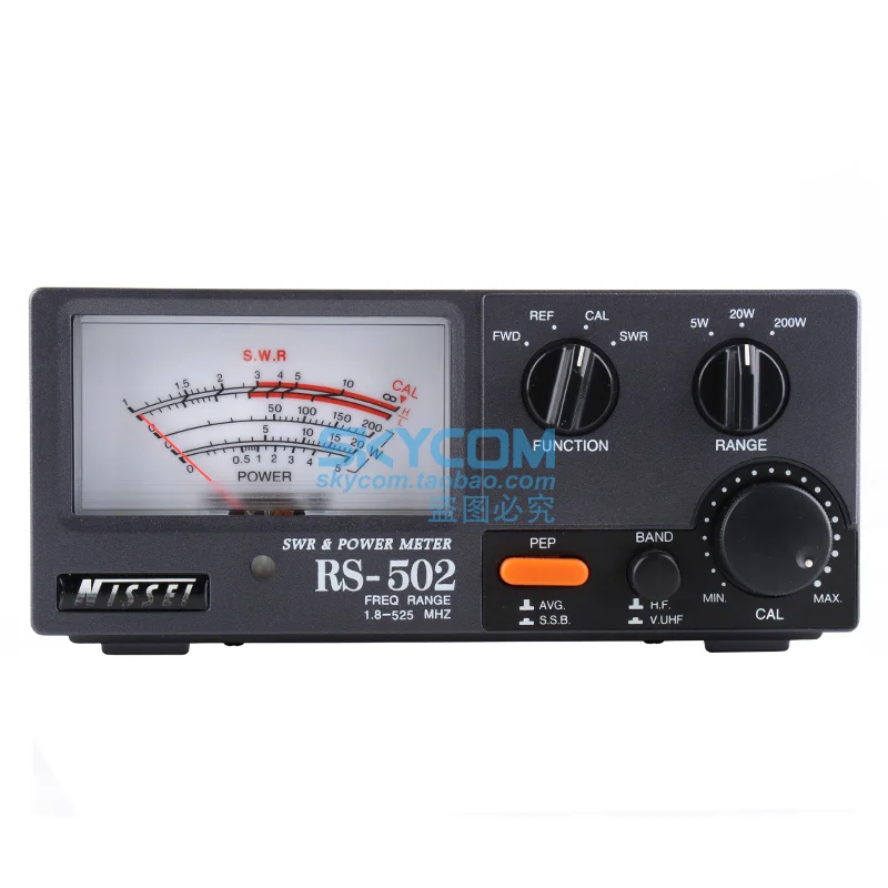 Оригинальный NISSEI RS 502 ватт тестер 1 8 525 МГц HF VHF UHF трансивер для радиосвязи счетчик
