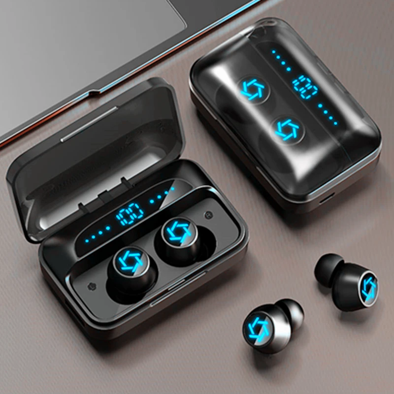 TWS-наушники с шумоподавлением Hi-Fi-стереозвук 9D Bluetooth 5 0 | Электроника