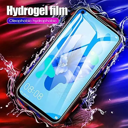 Защитная Гидрогелевая пленка 25D для Huawei Honor 8x8 9 10 Lite 10i 20 Pro 7a 7c экрана полное