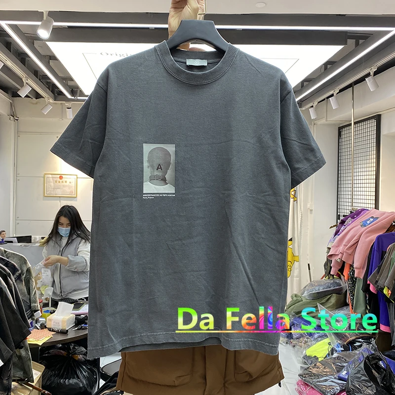 

2021SS Arnodefrance T shirt Men Women 1:1 High Quality Washed Old Vintage Arnodefrance Tee Summer Collection ADF Tops