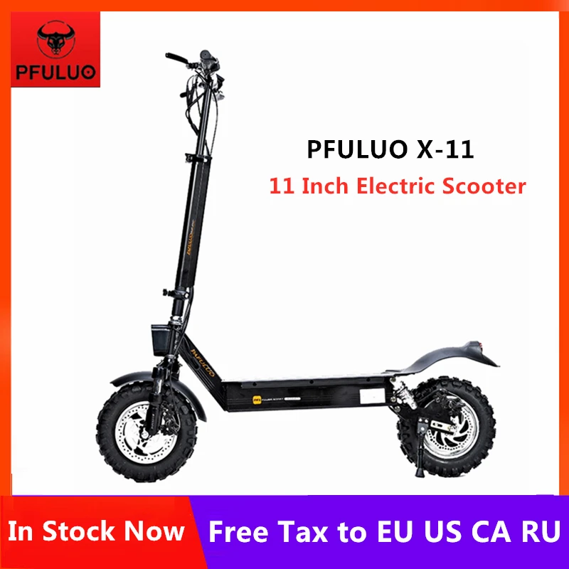 Оригинальный PFULUO X 11 Smart Электрический скутер 1000 Вт Мотор дюймов 2 колесный