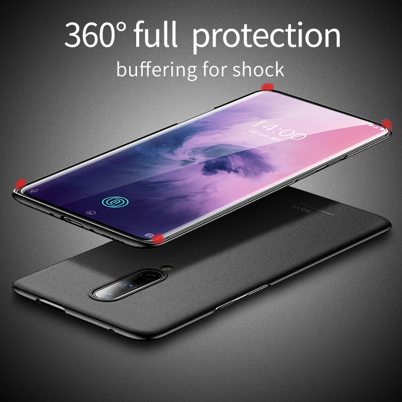 One plus 7 Pro Чехол Msvii Тонкий матовый чехол для Oneplus 8T 6T T Oneplus8 твердый PC Plus 8 Nord 6