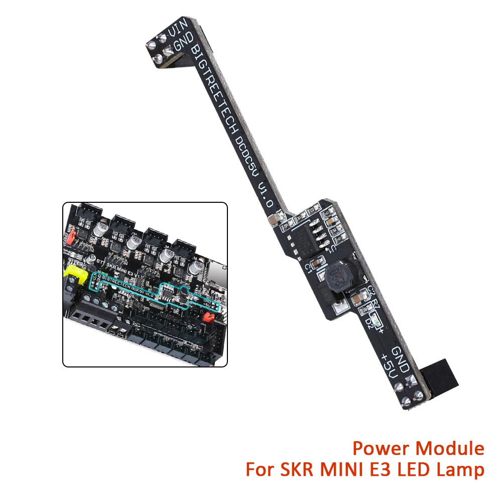 Расширительный модуль BIGTREETECH DCDC5V V1.0 для SKR MINI E3 5050 светодиодный блок питания 5 В