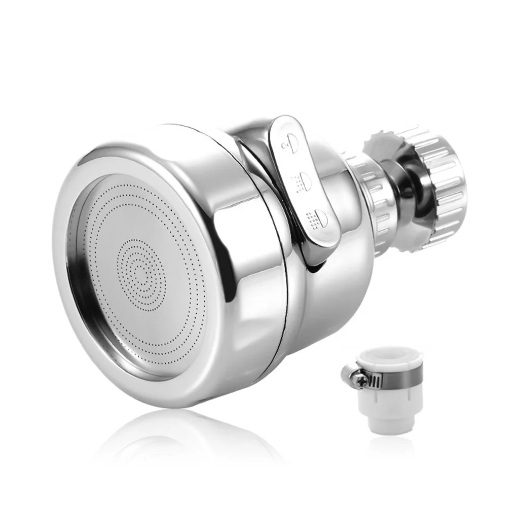 

360 Degree Rotating Nozzle Universal Sink Faucet Bathroom WaterSaving Adapter Tap Adjustable High Pressure Nozzle Kitchen Filter