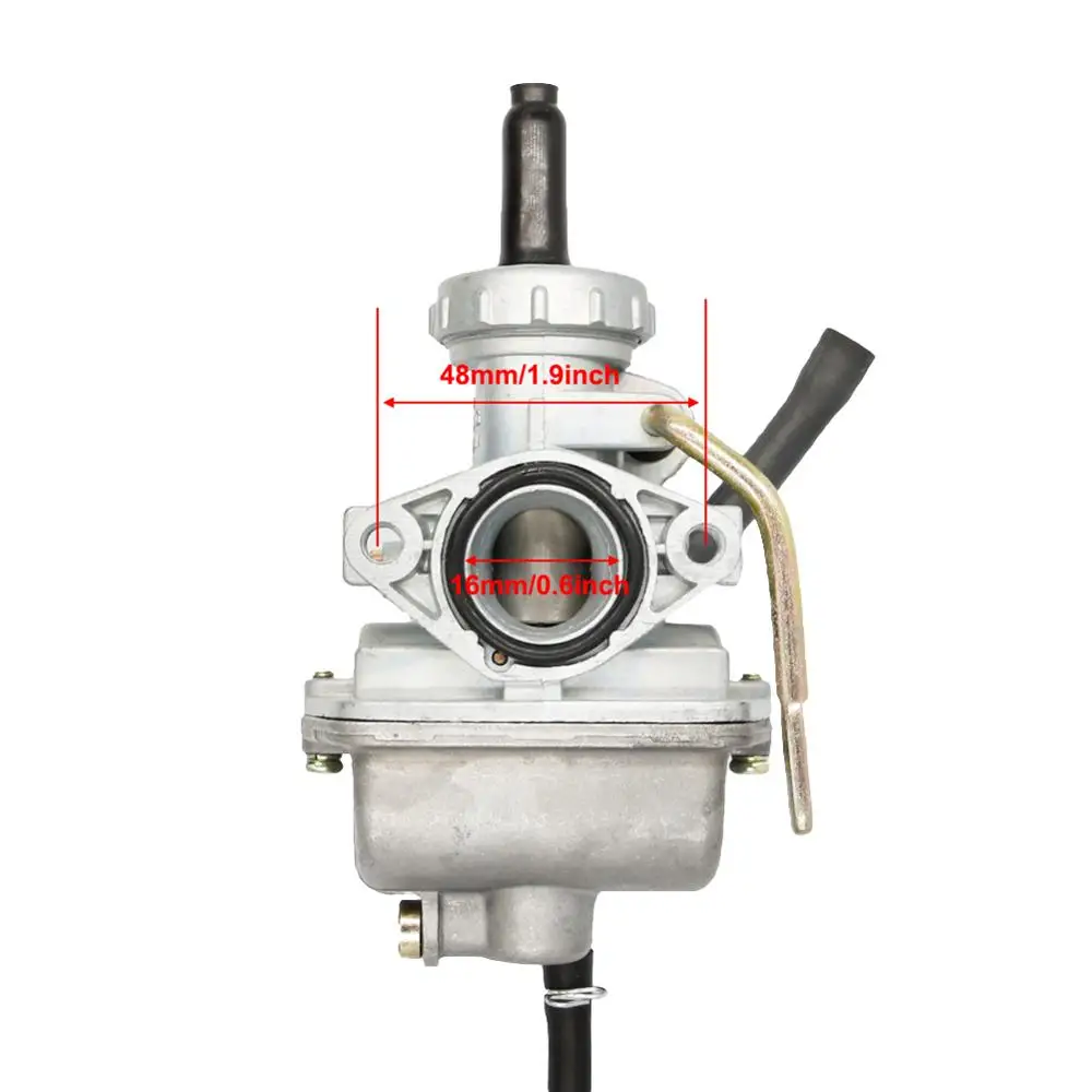 Карбюратор PZ16 16 мм карбюратор для KEIHI 50cc 70cc 90cc мотоциклов питбайков квадроциклов