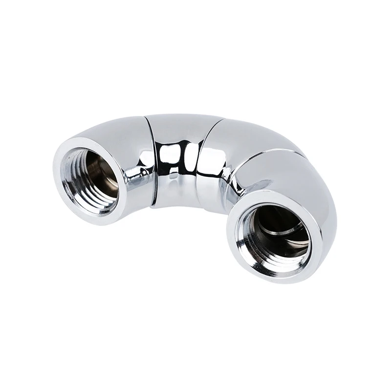 Курган G1/4 &quot360 поворотные фитинги Watercooler Build S Форма разъем водяное охлаждение