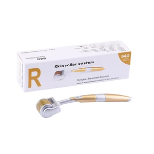 Мезороллер титановый, 0,20,250,3 мм, ZGTS дермароллер ДРС, 540 микроигл, для ухода за кожей