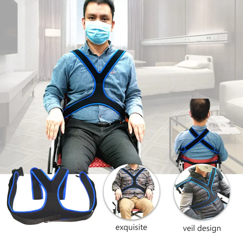 

Wheelchair Strap Breathable Safety Seat Belt Chair Belt Wheelchair Safety Belt