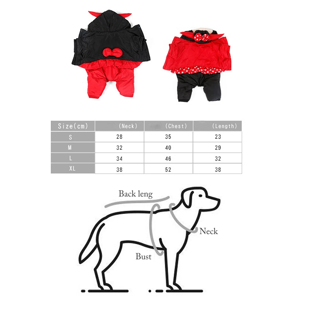

Funny Costume Winter Dog Clothes Thick Four-Legged Costume Bull Cosplay Dog Costume Dog Party Costume For Halloween