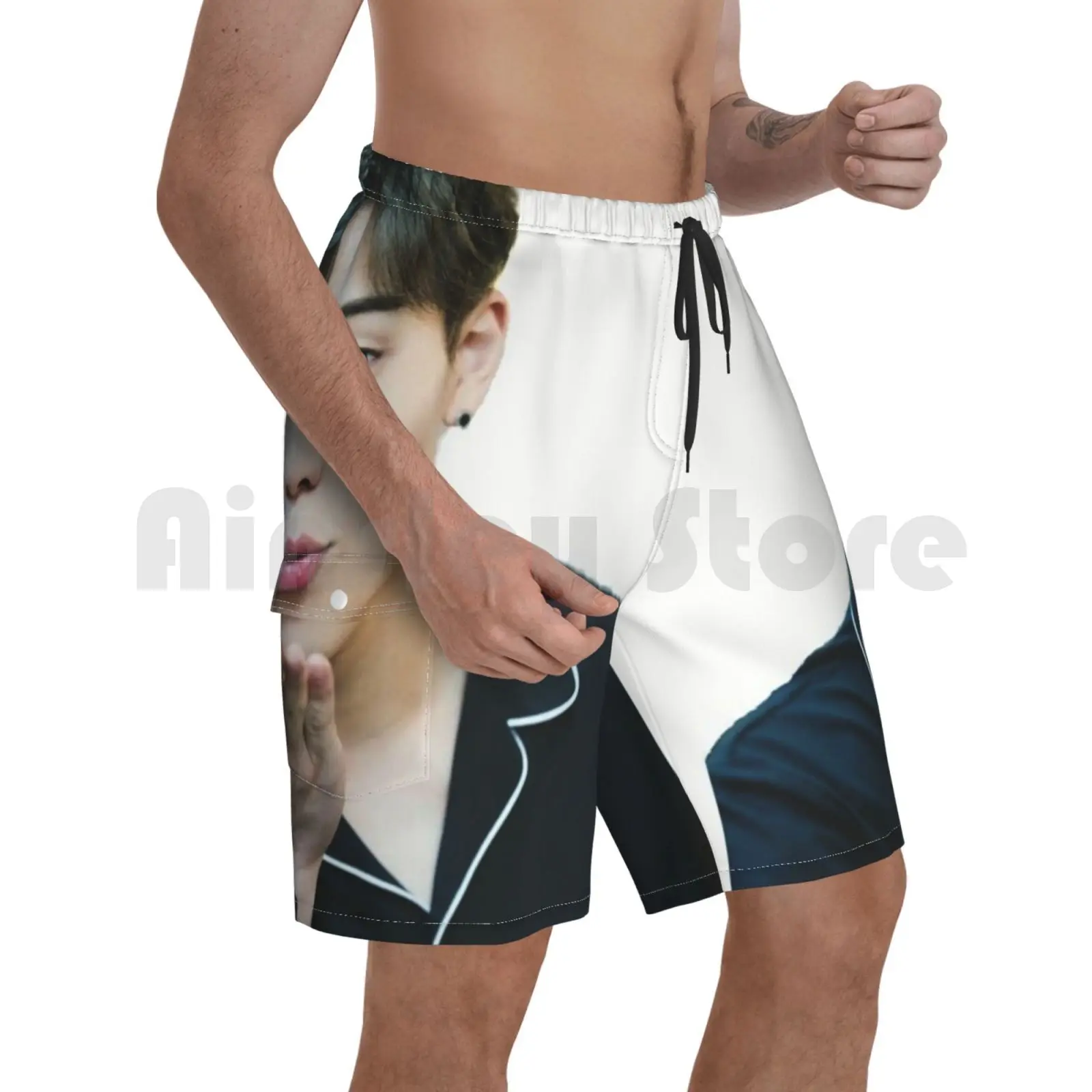 

Пляжные шорты Shownu Monsta X Kpop Jooheon Wonho Shownu Hyungwon I M Minhyuk Kihyun Got